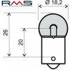 RMS Žiarovka RMS 246510211 12V 10W, BA15S oranžová