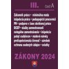 Zákony III A 2024 Pracovnoprávne vzťahy a zamestnávanie
