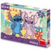 Dino Puzzle Stitch na pláži 100 XL dielikov