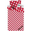 JERRY FABRICS Obliečky Minnie red Oh gosh! Bavlna, 140/200, 70/90 cm