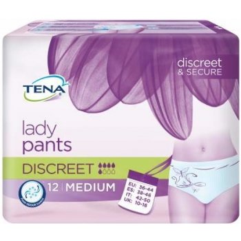 Tena Lady Pants Discreet M 12 ks