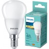 LED žiarovka E14 guľka P45 6W = 48W 620lm 2700K teplá biela Essential Philips