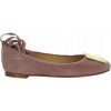 Baleríny Clarks Grace Marion ružové semišové 37,5