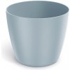 Kvetináč plast sivý Prosperplast 13,7 cm x 13,7 x 11,5 cm