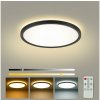 Brilagi | Brilagi - LED stmievateľné svietidlo ULTRA SLIM LED/18W/230V pr. 30 cm čierne + | BG2080