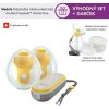 Medela Odsávačka mlieka elektrická double Freestyle™ Hands-free + Darček