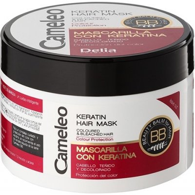 Delia Cameleo BB keratínova maska pre farbené a melírované vlasy 200 ml