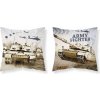 DETEXPOL Obliečka na vankúšik Tank micro Polyester, 40/40 cm