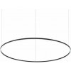 Ideal Lux 285061 ORACLE SLIM závesné svietidlo LED D1500mm 89W/4650lm 3000K čierna