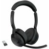 Jabra Evolve2 55/Stereo/ANC/USB/BT-USB/Bezdrať/MS/Čierna 25599-999-999