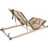 Ahorn PORTOFLEX HN P - výklopný lamelový rošt s polohovaním 80 x 190 cm, brezové lamely + brezové nosníky
