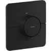 Axor ShowerSelect ID - Termostatická batéria pod omietku, HighFlow, matná čierna 36775670