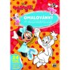 Jiri Models Omaľovánky A4 so samolepkami Minnie
