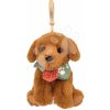 Plyšový psík kľúčenka Welcome Home SPA Collection Histoire d’ Ours hnedý 13 cm od 0 mes