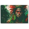 Vymalujsisam.sk Diamantové maľovanie - Indián Veľkosť: 40x60cm, Rám: Na kartónovej doske, Diamanty: Okrúhle