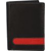 Pánska kožená peňaženka čierna - Diviley D1900 čierna