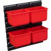 Boxy QBRICK® Organizer náhradný, ONE200, Organizer XL, TWO 5 dielna sada, na stenu