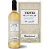 Sablio Toto je ten najlepší priateľ na svete Chardonnay biele suché víno 12 % 0,75 l (čistá fľaša)