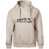 Evolution Football - Oversized mikina dámská Moon - kratšia + širšia - 2XL ( Ľadovo sivá )