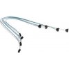 Supermicro SATA Set of 70/59/48/38cm Round Cables SATA kábel CBL-0180L-01