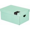 oxybag krabica lamino veľká - 35,5 x 24 x 16 cm - PASTELINI zelená