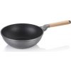 KELA Panvica Wok Vitana liaty hliník šedá 30 cm KL-10087