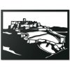 drevko Drevený obraz Spišský hrad Rozmer obrazu: 47,5 x 65 cm, Farba obrazu: Prírodná
