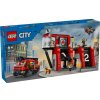 LEGO City 60414 Hasičská stanica s hasičským vozidlom