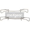MAXGEAR Sada príslużenstva oblożenia kotúčovej brzdy 27-0555