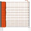 Fencee Sieť pre hydinu výška 112 cm 50 m 16 tyčov oranžová