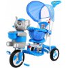 Trojkolesový bicykel Happy Blue Elephant B35-2