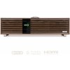 Ruark Audio R410 Fused walnut veneer cabinet and grille (Integrovaný hudobný systém, Spotify a TIDAL Connect, HDMI ARC/eARC, 120W RMS, Internetové rádio DAB/DAB+/FM s RDS, multiroom)