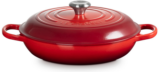 Le creuset Signature profi panvica s poklopom Červená 30 cm