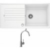 Blanco ZIA XL 6 S biela + excentrické ovládanie + Blanco MIDA chróm 517742