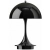 Louis Poulsen Prenosná lampa Panthella 160 V3, opaque black 5744171494
