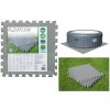 Pevná podložka pod bazén 50 × 50 cm BESTWAY, sada 9 ks