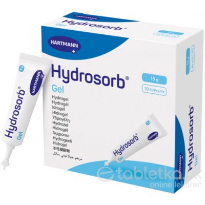 Hydrosorb amorfný gél na vodnej báze na rany 10 x 15 g