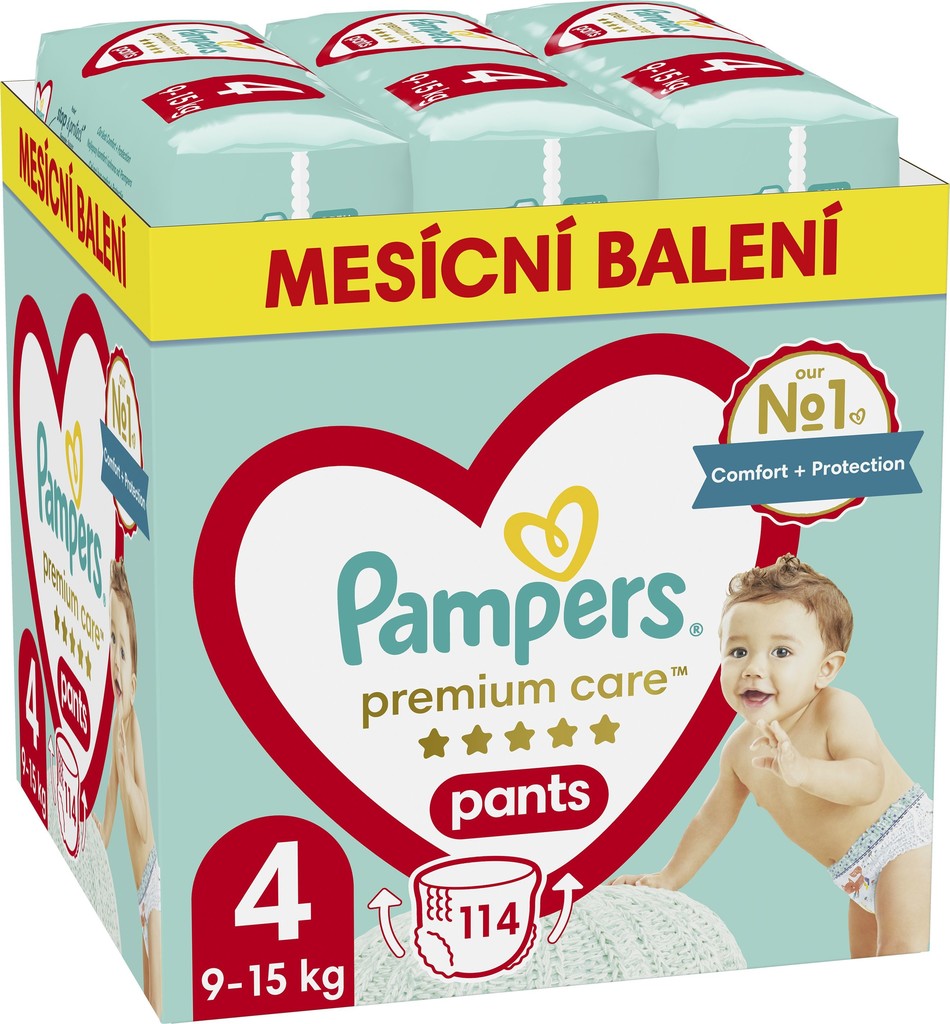 Pampers Premium Care 4 114 ks