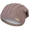 LITTLE ANGEL Čiapka pletená spadnuté vrkôčik Outlast® vel.5, 49-53 cm kašmír lesk