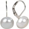 Jwl Jewellery náušnice s pravou perlou JL0022