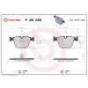 Sada brzdových platničiek, vždy 4 kusy v sade BREMBO P 06 050 (P06050)