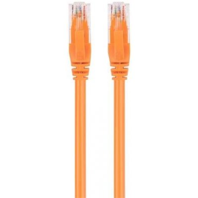 S-Link SL-CAT605TR UTP patch, CAT6, 5m, oranžový