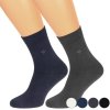 TifanTEX bamboo ponožky 0711E5 tmavé 3 páry