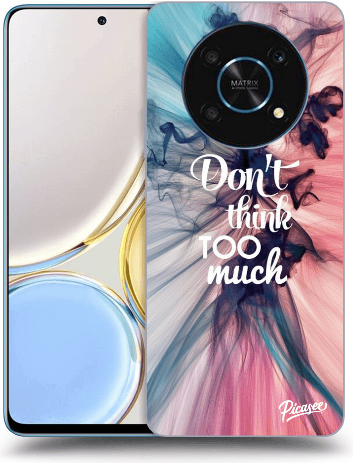 Picasee silikónové Honor Magic 4 Lite 5G - Don\'t think TOO much čierne