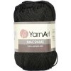 Špagát na macrame techniku YarnArt MACRAME 148 čierna