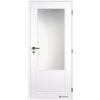 Biele Maľované Interiérové Dvere MASONITE/DOORNITE - Dakota Sklo