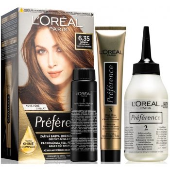 L'Oréal Préférence Recital P 635 A3 svetlý gaštan