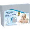 Prestieradlo do postieľky Bellatex Detské froté - 70 x 140 cm - svetlo šedá (7385)