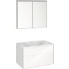 Kúpeľňová zostava KEUCO Royal Reflex 80 cm biela vysoko lesklá 39603212100