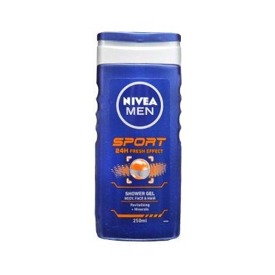 NIVEA Men 3v1 Sport 24h Fresh Effect sprchový gél 250ml
